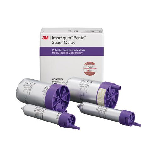 3M ESPE 69406 Impregum Penta Super Quick Heavy Body Base & Catalyst 2/Pk 3M ESPE 69406 Impregum Penta Super Quick Heavy Body Base & Catalyst 2/Pk